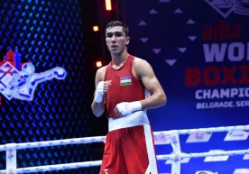 Бокс бўйича Осиё чемпионати. Абдумалик Ҳалоков чорак финалга йўл олди фото