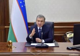 Президент: Жаҳон бозорига чиқаётган маҳсулотларимизда Ўзбекистон овози жаранглаши керак фото