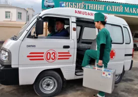 Toshkentdagi oilaviy poliklinikalarga 4tadan Damas avtomobillari beriladi фото