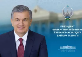 Шавкат Мирзиёев Ўзбекистон халқини Ғалабанинг 80 йиллиги билан табриклади фото