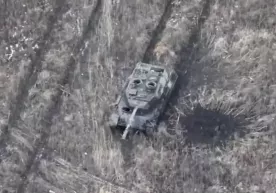 Ukraina Qurolli kuchlari birinchi marta Leorard 1A5 tankini yo‘qotdi фото