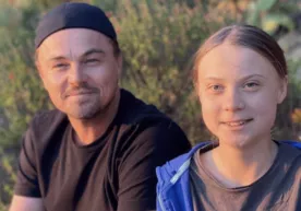 Leonardo Di Kaprio va Greta Tyunberg iqlim o'zgarishlariga qarshi birlashdi фото