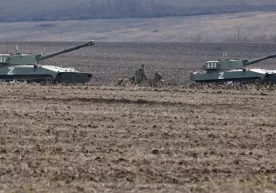 Россия Курск областида Украина қўшинларини қуршаб олишга уринмоқда фото