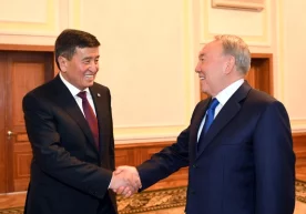 Зиддият барҳам топди. Қирғизистон ва Қозоғистон президентлари нималарга келишишди? фото