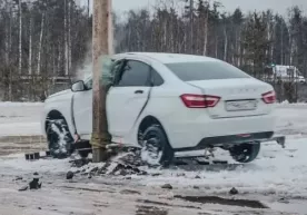 Lada Vesta simyog‘ochga qarshi: krash-test sedanning eng zaif joylarini ko‘rsatdi (video) фото