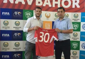 "Navbahor" Chernogoriya terma jamoasi hujumchisi bilan shartnoma imzoladi фото