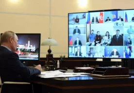 Путин ўзининг махфий хонасини кўрсатди фото