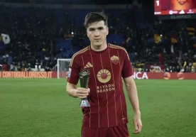 Shomurodov is becoming a hero of Roma, writing his name into history! фото