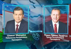 Shavkat Mirziyoyev Erdo‘g‘onni tabrikladi фото