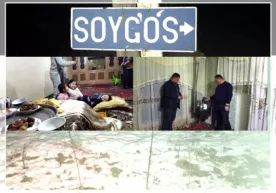 Ургут тумани ҳокими ўз оиласи билан тоғли ҳудуддаги қишлоқда қолди фото