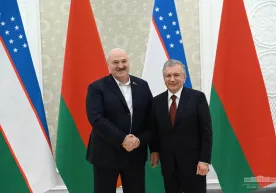 Shavkat Mirziyoyev Aleksandr Lukashenkoga tabrik yo‘lladi фото