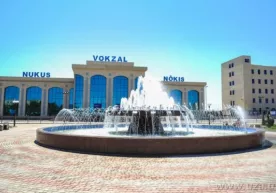 Нукус темир йўл вокзали замонавий кўринишда реконструкция қилинди фото