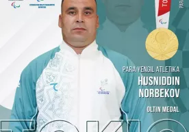 Ҳусниддин Норбеков – икки карра Паралимпия ўйинлари чемпиони! фото