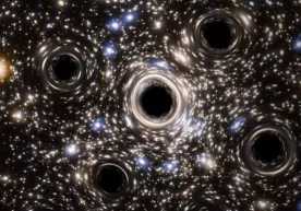 Astronomlar qora tuynuklar makonini aniqladi фото