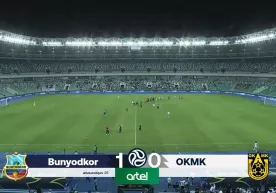 Süper Lig. OKMK, sezonun ilk yenilgisini "Bunyodkor" karşısında aldı. фото