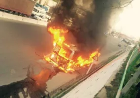 Toshkentda yonib ketgan avtobus 86-marshrutga tegishli bo‘lgani ma’lum qilindi фото