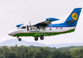 Биринчи L-410 самолёти Ўзбекистонга юборилди фото