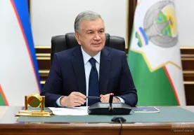 Prezident huzurida muhim mavzuda taqdimot o‘tkazildi фото