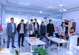 Jizzaxda MIB xodimlari tashabbusi bilan mehnat yarmarkasi o‘tkazildi фото
