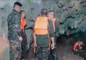 Tailanddagi g‘orda futbol jamoasi yo‘qolib qoldi фото
