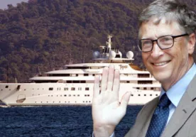 Bill Geyts Bodrumda: Milliarder tushlik uchun qancha pul sarflamoqda? фото