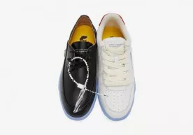 Қоидаларга зид: Off-White бренди икки хил кўринишга эга бир жуфт пойабзал тақдим қилди фото