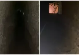 Қорасувда Қирғизистон ва Ўзбекистон ўртасидаги иккита уйни боғловчи туннел топилди фото