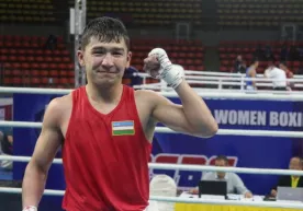 Shukurjon Rahimov prof ringdagi debyut jangida afrikalik raqibini taslim qildi фото