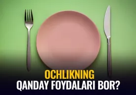 Me’yoriy ochlik tanani filtrlaydi фото