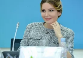 Лола Каримова кинопродюсер сифатида илк лойиҳасини тақдим этмоқда фото