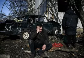 Ukrainadagi urushning birinchi kuni suratlarda: so‘nggi ma’lumotlar фото