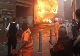 Лондон метросида портлаш юз берди (видео) фото