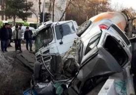 Toshkentda​ mudhish avtohalokat sodir bo‘ldi фото