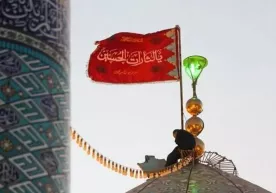 Erondagi masjidda qasos bayrog‘i ko‘tarildi фото