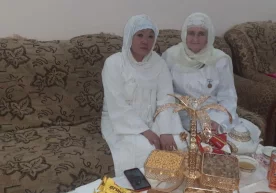 Сурхондарёда яшайдиган рус ва корейс ҳожи оналар фото