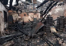 Учтепадаги автосервисда ёнғин содир бўлди фото