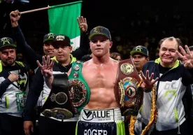 Мексикалик боксчи WBC ва WBA чемпионлик камарларини ҳимоя қилди фото