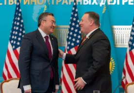 Pompeo Qozog‘istonni AQSH kompaniyalari bilan hamkorlik qilishga chaqirdi фото