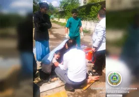 Toshkentda cho‘kayotgan ona va uning 3 qizini IIBB sobiq xodimi qutqarib qoldi фото