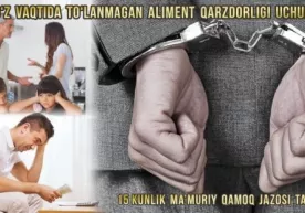 Sud jarayonida qarzdor 40 mln. so‘m aliment pullarini to‘ladi фото