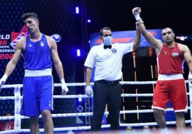 JCH—2021. Odiljon Aslonov italiyalik bokschini yengdi va 1/8 finalga yo‘l oldi фото