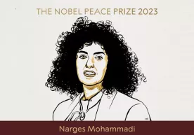 Tinchlik bo‘yicha Nobel mukofoti Nargis Muhammadiyga berildi фото