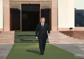 Шавкат Мирзиёев Қорақалпоғистонга жўнаб кетди фото