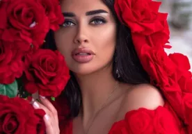 Gruziyalik model oʻz goʻzalligi bilan hammani hayratda qoldirdi (foto) фото