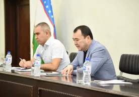 Сакен Полатов Ўзбекистон терма жамоаси боксчилари билан учрашув ўтказди (фото) фото