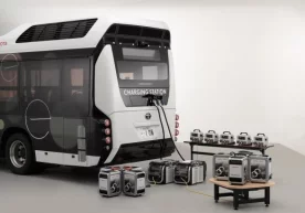 Toyota ва Honda табиий офатларда ёрдам берадиган автобус-электростанцияни яратди фото