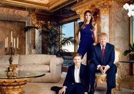 Трамп оиласи билан Шавкат Мирзиёевга Янги йил табригини йўллади фото