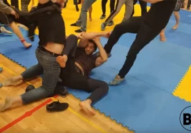 Jui-jitsu turnirida ommaviy mushtlashuv yuz berdi (video) фото