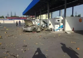 Farg‘onada metan gaz quyish shoxobchasida yana portlash yuz berdi, qurbonlar bor фото