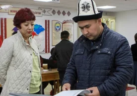 Қирғизистонда сайлов якунланди: Дастлабки натижалар маълум фото